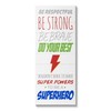Stupell Industries Everyday Kids Superhero Phrase Do Your Best Motivation,