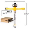YONICO Slot Cutter Router Bit (3/16" Height - 3/4" Depth