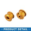 A ABSOPRO Set of 5 Bicycle Chainring Nuts Bolts Nut