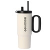 Essovee 26 oz Tumbler with Handle and Straw 100% Leakproof,