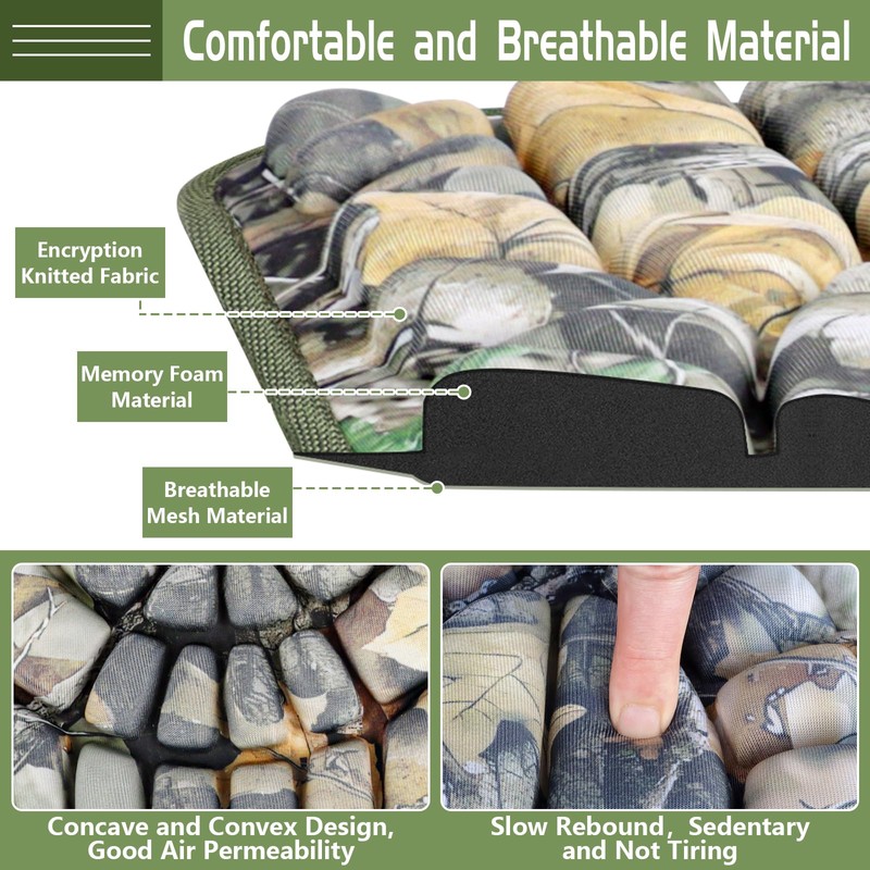 GJL Tree Stand Seat Replacement with Pocket, 2 Pack Universal