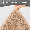 wyewye Microfibre Bath Mat, Toilet Mat, 2cm Super Thick Bath