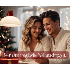 PICTALOO Christmas Card - Pack Love - Funny Card Christmas for Wife Husband Boyfriend Girlfriend Merry Christmas Folding Card Private Romantic Christmas Greetings for More Togetherness