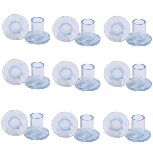 High Heel Protectors 3 Sizes Clear Plastic Covers Shoe Heel