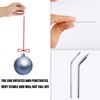 4pcs Baseball Glove Lacing Needle Kit, Durable Leather Lacing Needle