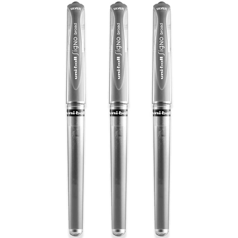 uni-ball Signo Pen - UM-153 Broad Metallic Gel Ink Rollerball