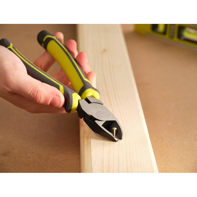 Ryobi RHDC160 160 mm Diagonal Cutters, Green & Antracite
