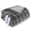 TiMiCalda Heated Blanket Electric Queen- 84"x90" Soft Thick Bubble Electric
