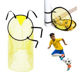 1 Piece Football Goals, Football Goal Corner Shooting Targets, Football Target Net, Outdoor Football Goal for Children and Adults, Football Goal Net to Improve Shooting
