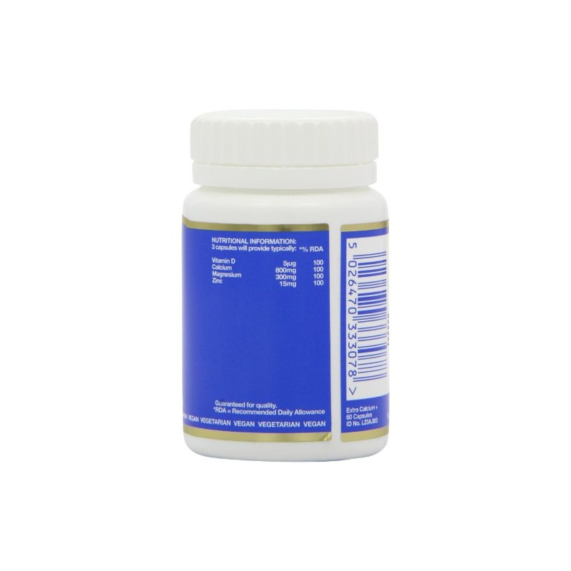 Bio-Health Extra Calcium 800mg, Bone & Teeth Support, 60 Capsules