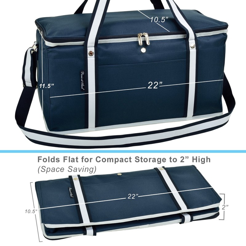 Picnic at Ascot 64 Can Capacity Semi Rigid Collapsible Leakproof