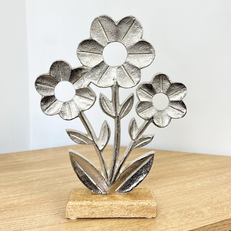 Alfie Francis 26.5cm Tall Flower Ornament for the Living Room