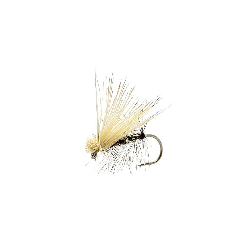 river peak Elk Hair Cadiz (Bleach) Barbless by Domestic Proteyer