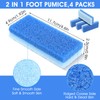 ElevateTech 4Pcs Pumice Stone for Feet, Foot Callus Remover Pedicure