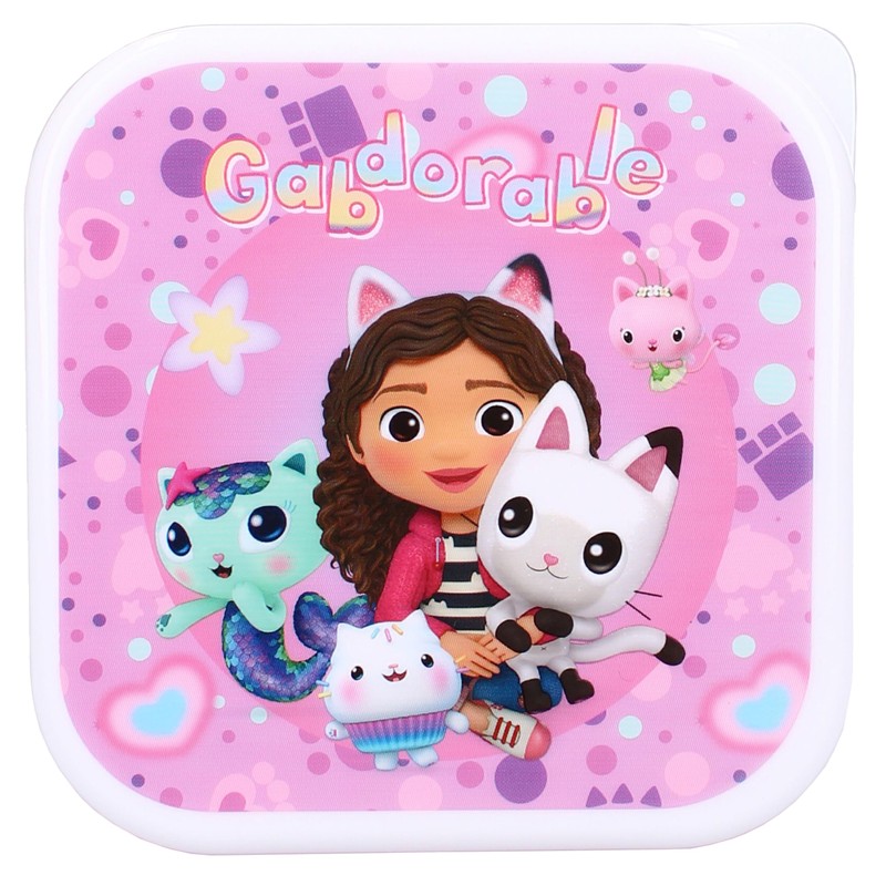 Vadobag Gabby's Dollhouse Fresh Bites Snack Box (3 Pieces) 6