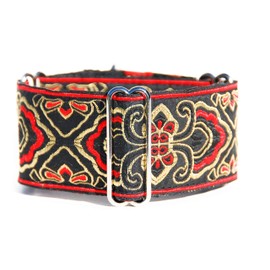 SightHound Gang Martingale Dog Collar for Greyhound Saluki Whippet and Other Breeds with Similar Neck 2" Wide (L 14"-18")