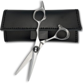 5.5" Zenith Hair Cutting Scissors Forged from Japan VG-10 Steel - Professional Use - Cuts Wet or Dry Hair for Men and Women - Designed by Saki Shears (5.5 Inches)