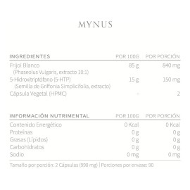 Mynus De Oxomio Bloqueador De Carbohidratos Sabor 180 cápsulas