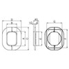 The Hare Ltd Plumbing Makeup Cover Slim Cap Wall Through