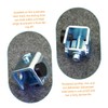 DOITOOL Sturdy Sliding Door Stopper Automatic Door Stopper for Track