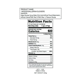 Fun Express - Ballerina Frosted Suckers for Birthday - Edibles - Sucker & Pop - Character Suckers - Birthday - 12 Pieces...