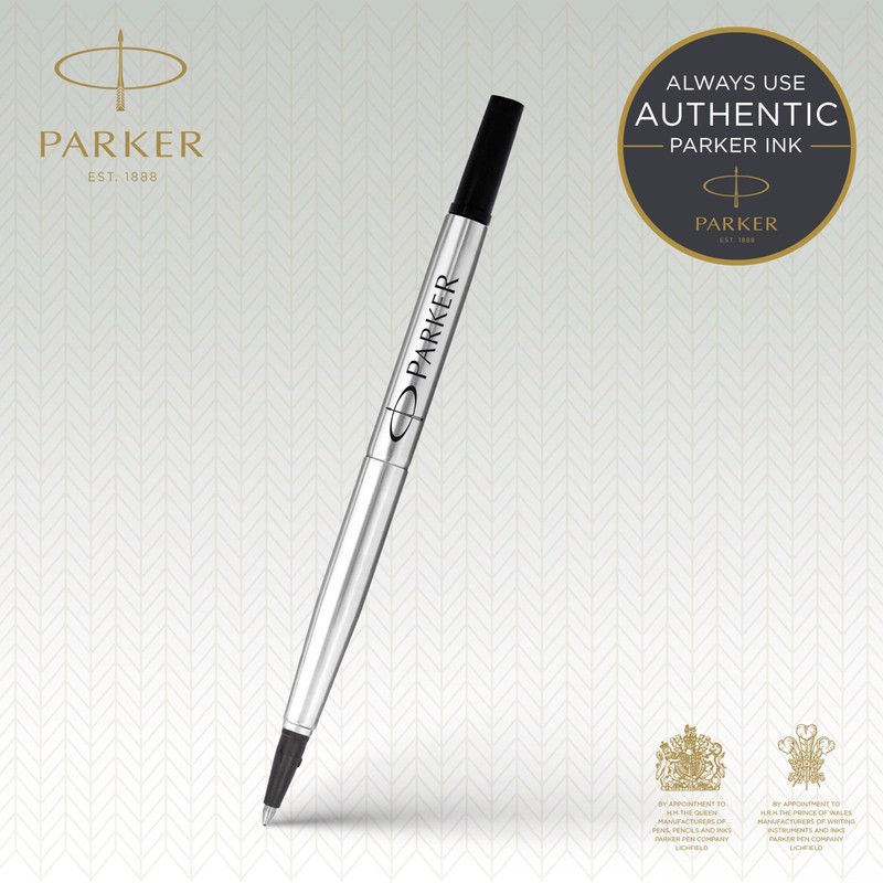 Parker Contact Jumbo Clip Rollerball Pen - Grey Barrel -