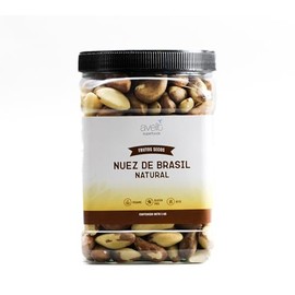 Avelit Superfoods Nuez de Brasil Sin Cáscara Natural Premium | Snack Keto Plant Based Vegano Crudo Alta Calidad (1 Kg)