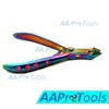 AAPROTOOLS Titanium COADED Cuticle NIPPERS Rainbow Color A+ Quality