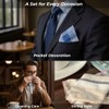 12 Pack Men's Handkerchiefs Cotton Handkerchief for Men Classic Assorted