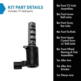 TRQ TRQ Variable Valve Timing Solenoid Compatible with 2006-2011 Hyundai Accent 2006-2009 Kia Rio Rio5