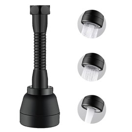 DZGUAI 360° Rotating Splash-Saving Faucet Kitchen Faucet Extension with Universal Adapter Kit Kitchen Sink Accessories Tools