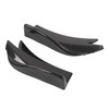 Rear Bumper Side Spoiler 2 Pieces Universal Carbon Style Surround