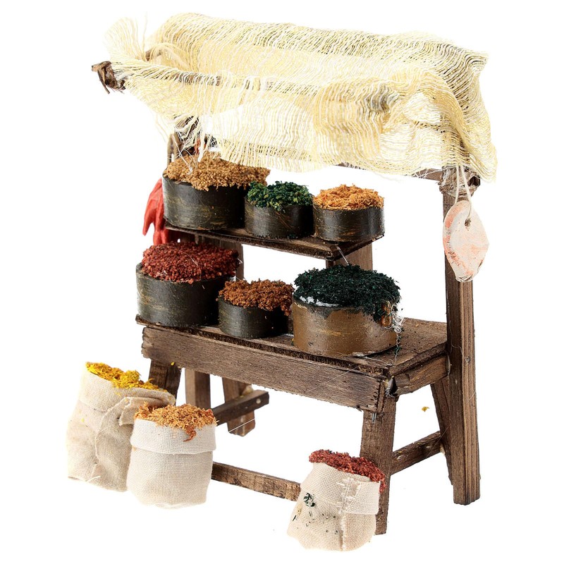 Holyart Oriental Market Stand for Neapolitan Nativity Scene 6-8 cm