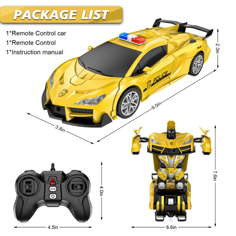 Febyhim Remote Control Car for Boys 4-7, 2.4GHz RC Car