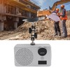 Wireless Infrared Motion Sensor Alarm 2500mA Rechargeable Waterproof Body Induction