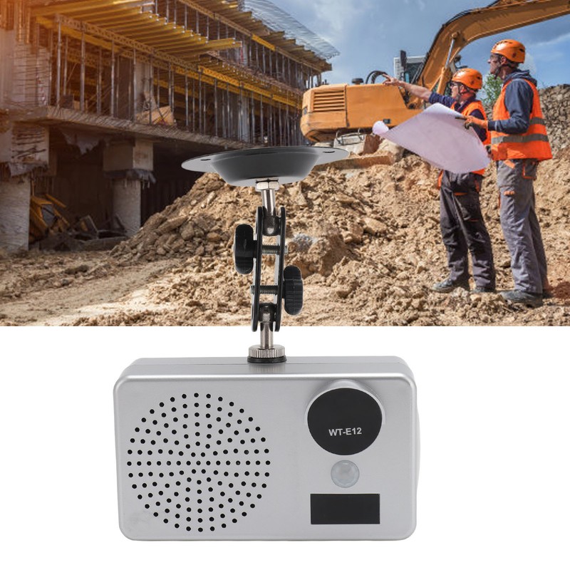 Wireless Infrared Motion Sensor Alarm 2500mA Rechargeable Waterproof Body Induction