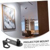 KOMBIUDA Adjustable Projector Stand Bracket Rotatable Wall Mount for Projectors