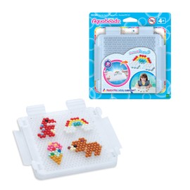 Aquabeads 35088 Beads Pop-Up Craft Plate, Multicoloured