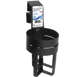 Custom Accessories 92206 Black Small Cup Holder, (Twin Pack)