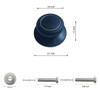 4 Pack Pot Lid Top Replacement Knob -Heat Resistant, Pot