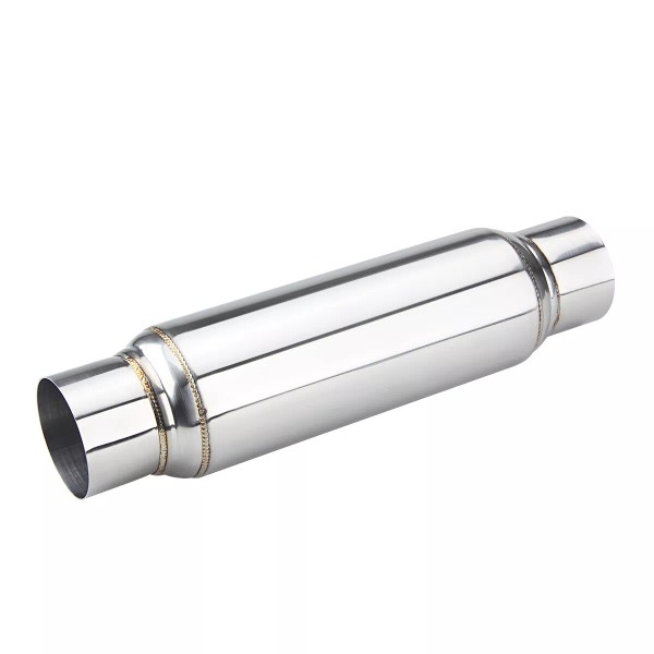 LCGP Universal Exhaust Muffler Resonator 3" Inlet / Outlet Single