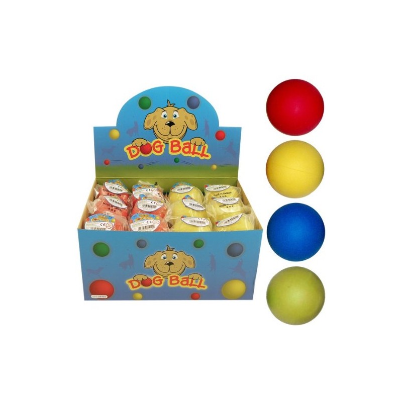 4 x Hard Rubber Dog Balls - Play n Shoot