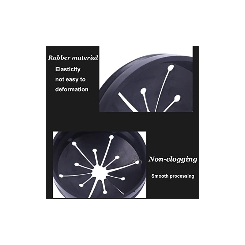 Garbage Disposal Splash Guards Collar Sink Baffle, 3-1/8 Inch Kitchen