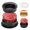 Navani 3-in-1 Burger Press | Non-Stick Patty Makers | 100