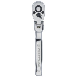 CRAFTSMAN Ratchet, Flex-Head, 1/4 Inch Drive (CMMT99440)