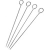 Edco 871125245652 24 cm Metal/Chrome Barbecue Skewer (4-Piece)