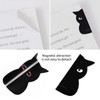 6 Piece Magnetic Bookmarks for Book Lovers Cat Cute Bookmarks