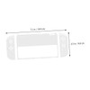 Gadpiparty 1Set Switch OLED Protective Case Transparent TPU Shell for