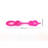 HONBAY 50pcs Colorful Multihole Bubble Wands