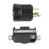 3pin Electrical Plug Connector Receptacle Set NEMA L6-30P L6-30R 30A